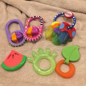 Teething toys and rattles